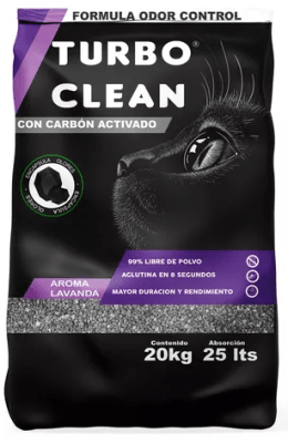 Arena Turbo Clean Lavanda 20 KG