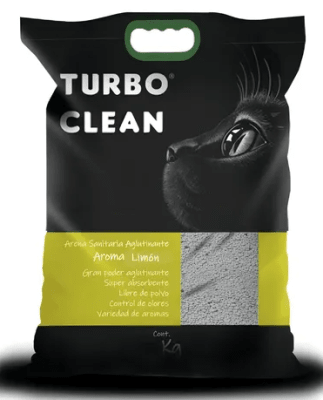 Arena Turbo Clean limón 10 KG