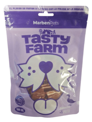 TASTY FARM TROCITOS DE PATO 100 GRS.