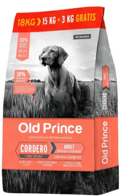 Old Prince Perro Adulto Cordero y Arroz 18 KG