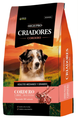 Criadores High Pro Adulto Cordero 20 KG1