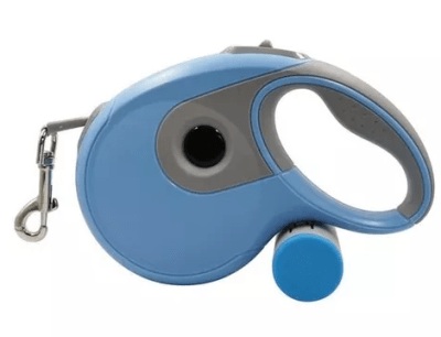 Trailla Retractil Con Porta Bolsa1