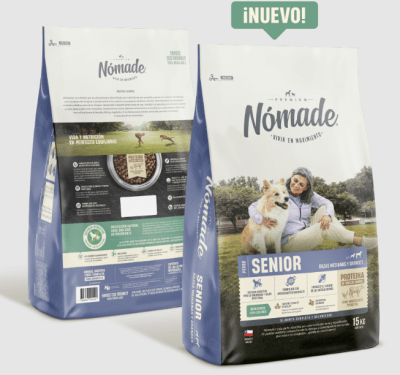 Nomade Perro Senior Raza Mediana 15 KG