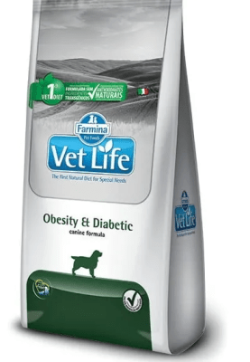 VET LIFE OBESITY - DIABETIC RAZAS GRANDE 2 KG
