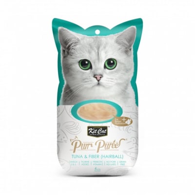 KITCAT 4x15G Tuna & Fiber