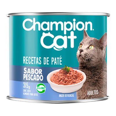 Lata Champion Cat Pescado 315Gr1
