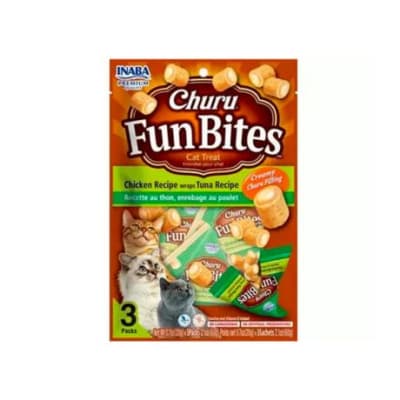 FUN BITES CAT CHICKEN/TUNA 20GR. X3