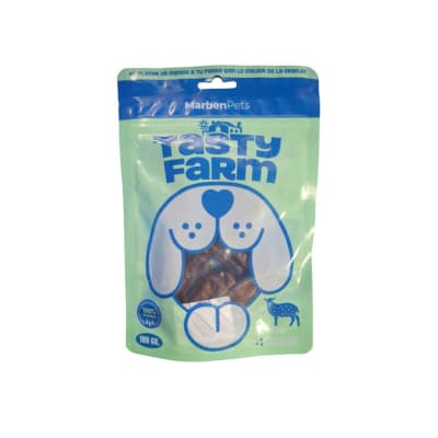 TASTY FARM Mini Salchichas de Cordero 100 Grs.