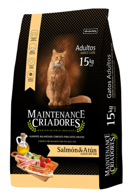 Maintenance Criadores Gatos Salmón & Atún de 15kg