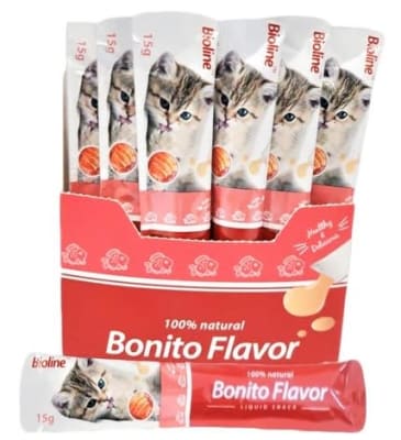 Snack Bioline Bonito Flavor 6 Unidades