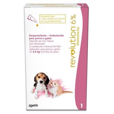 Revolution Perro y Gatito  0 A 2.5 Kg