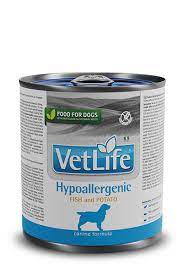 VET LIFE WF LATA DOG HYPOALLERGENIC FISH