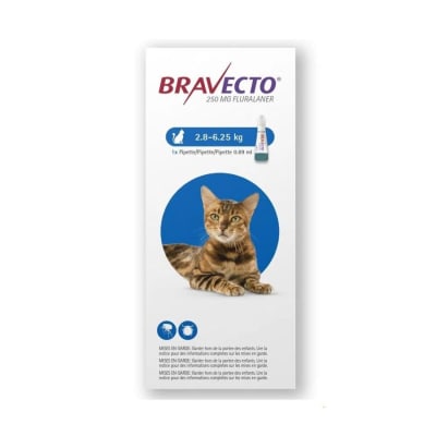 Bravecto Pipeta Gato 2.8 - 6.25 Kg