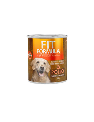 Fit Lata Perro Pollo 280 G.