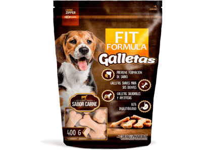 Fit Galleta Sabor Carne 400G.