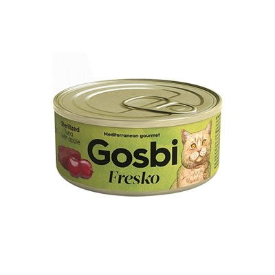 GOSBI FRESKO CAT Tuna - Apple 70 Grs.1