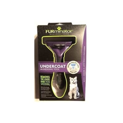 Cepillo Furminator Para Gatos Talla M/L Pelo Corto