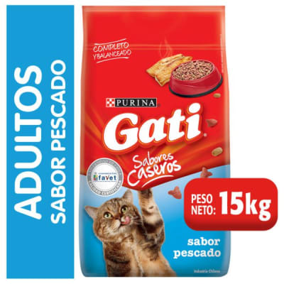 Gati Pescado 15Kg.