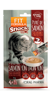 FIT SNACK PURE  GATO SALMON (4U)