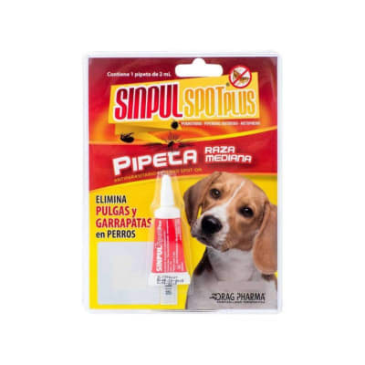Sinpul Spot Plus Pipeta Raza Mediana