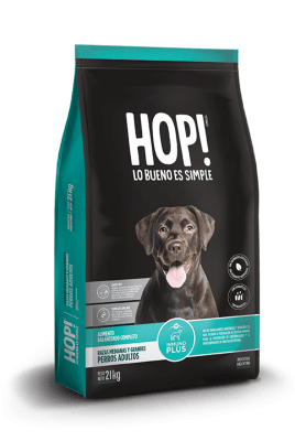 HOP! Perro Adulto Raza Mediana y Grande 21 Kg