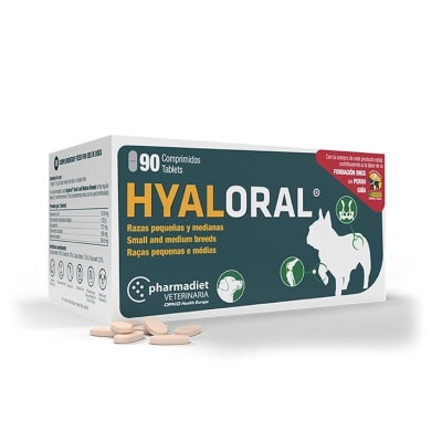 HYALORAL Razas Pequeñas y Medianas 90 Comp.1