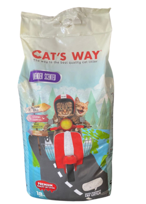 Arena Premium Cat’S Way  Aroma Lavanda 15.3 Kg1