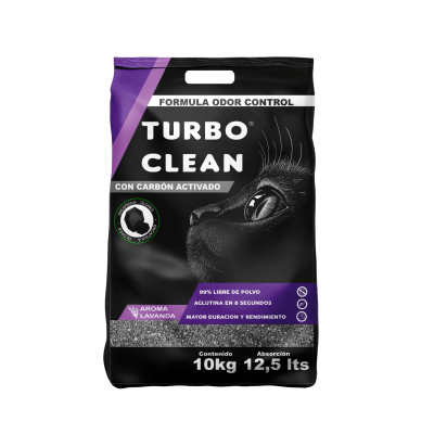 Arena Turbo Clean Lavanda 10 KG