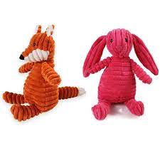 Peluche Zorro y Conejo