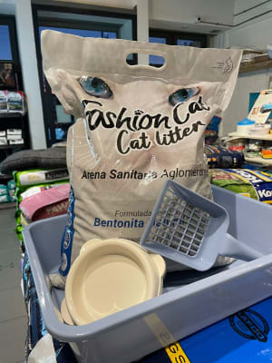PROMO BANDEJA+PLATO+PALA + ARENA 8 KG