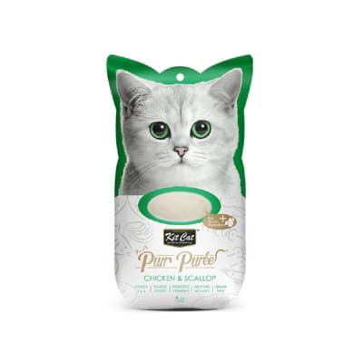 KITCAT CHICKEN & SCALLOP 4X15G