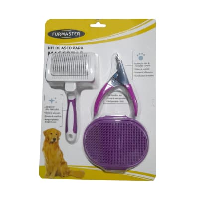 Kit De Aseo Para Mascotas 3 Piezas1