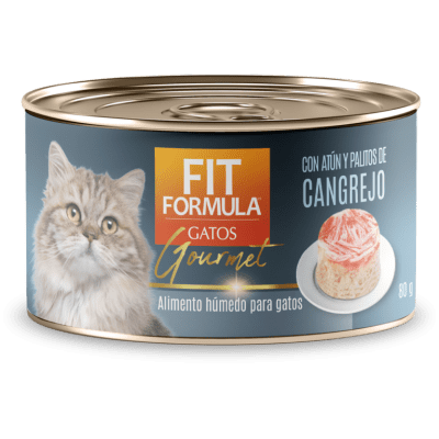 Fit Lata Gourmet Gato Cangrejo 80 Grs.