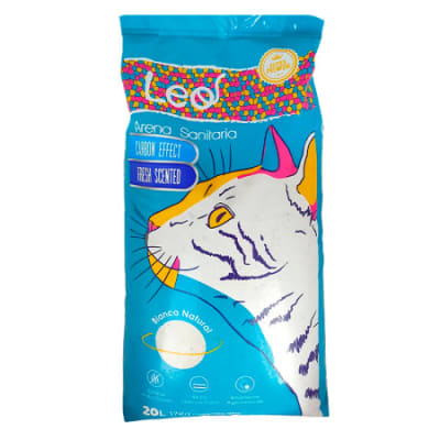 Arena Sanitaria Leo Blanca C/Carbon 17KG