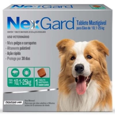 Nexgard Antiparasitario 1 Comprimido 10.1 A 25 Kg