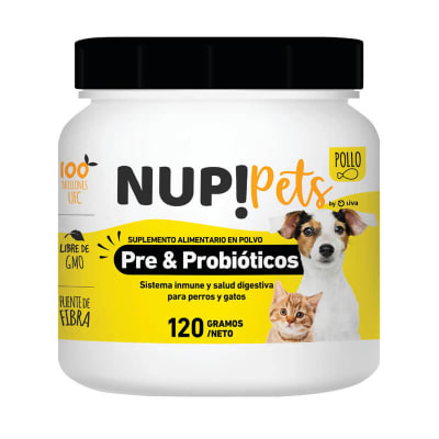 NUP! Pets Pre-Probiot Pollo Perro-Gato 120gr.