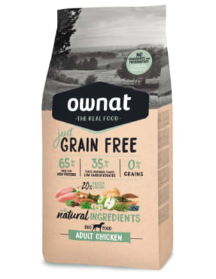 Ownat Just Grain Free Adult Chicken Dog 3Kg1