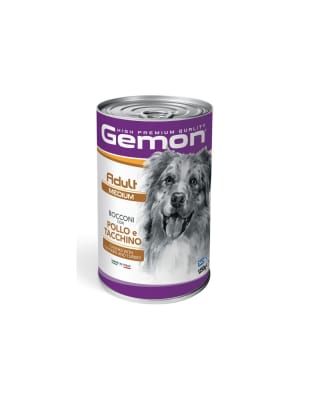 Gemon Lata Perro Adulto médium Pollo/Arroz 1250 GRS.