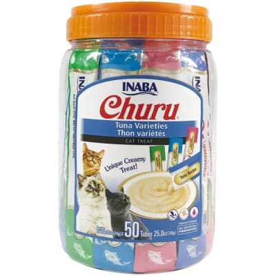 Churu Pack 50 Snack Variedades De Atún