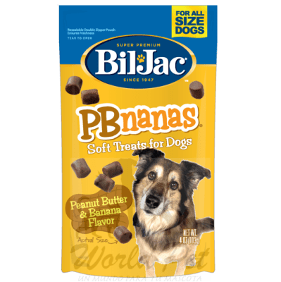 Bil Jac  Snack Peanut Butter NANAS 113 Gr.