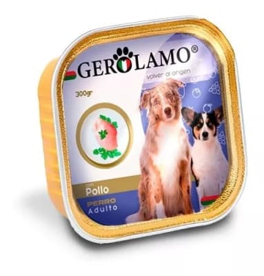 Gerolamo Pate Perro Adulto Pollo 300 gr1
