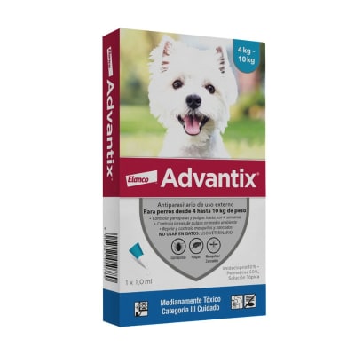 PROMO 2X1 Advantix 4-10 KG 1x 1,0ml