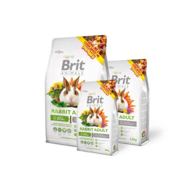 Brit Animals Alimento Para Conejo Adulto 300Gr.