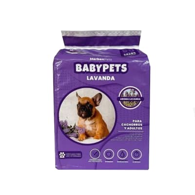 Babypets Sabanilla Lavanda 50U.