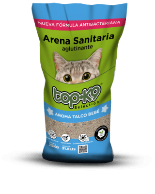 TopK9 Arena Aglutinante Talco Bebe 25 KG