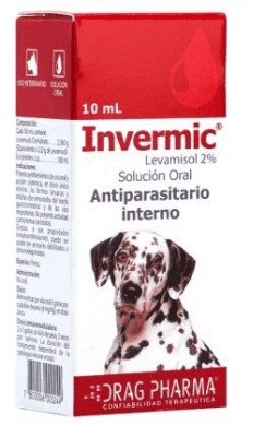 Invermic Antiparasitario Interno Para Perros 10Ml.