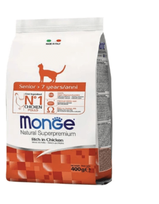 MONGE Gato Senior Chicken 1,5 kg
