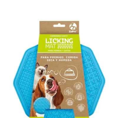 Zupet Licking Mat Cuadrado Octagono  20x20 cm1