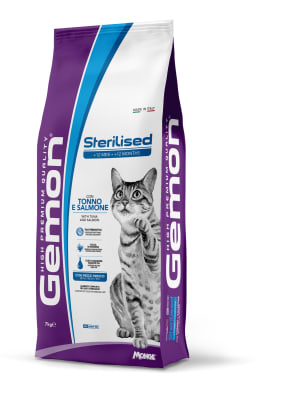 Gemon Cat Sterilized Tuna/Salmon 7 KG1