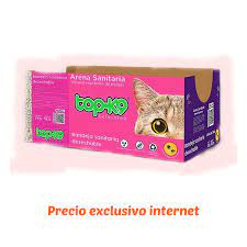 Bandeja Sanitaria Desechable Topk9 Con 2 Kg. De Arena Mineral 
